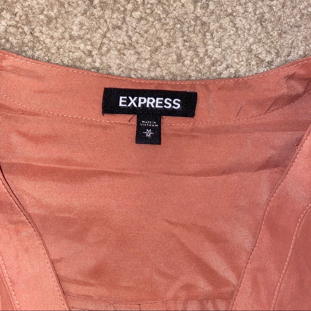 Express Half Zip Blouse With Adjustable Sleeves - image 5